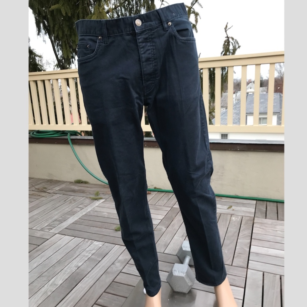 Men's Chinos H&M Slim fit Navy